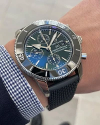 Breitling SUPEROCEAN HERITAGE CHRONOGRAPH Green 44 Breitling SUPEROCEAN HERITAGE CHRONOGRAPH Green 44