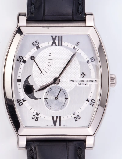 Часы Vacheron Constantin Malte Tonneau Moon Phase Power-Reserve 83080/000G-9408 Часы Vacheron Constantin Malte Tonneau Moon Phase Power-Reserve 83080/000G-9408