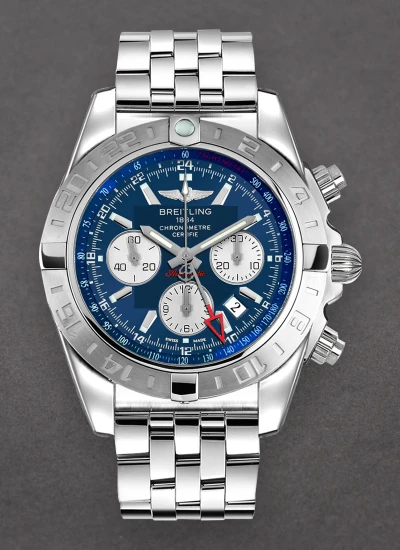 Breitling Chronomat Evolution 44MM GMT Steel Blue Dial Breitling Chronomat Evolution 44MM GMT Steel Blue Dial