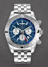 Breitling Chronomat Evolution 44MM GMT Steel Blue Dial Breitling Chronomat Evolution 44MM GMT Steel Blue Dial