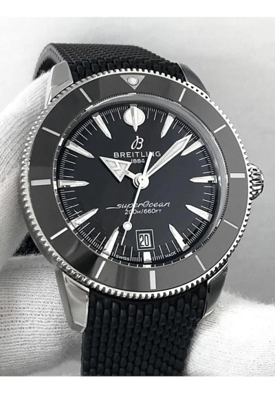 Breitling SUPEROCEAN HERITAGE B31 AUTOMATIC 44 Black Rubber Breitling SUPEROCEAN HERITAGE B31 AUTOMATIC 44 Black Rubber