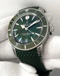 Breitling SUPEROCEAN HERITAGE B31 AUTOMATIC 40 Green Rubber