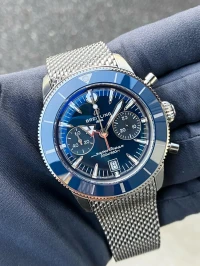 Breitling SUPEROCEAN HERITAGE B01 CHRONOGRAPH 42 Blue Breitling SUPEROCEAN HERITAGE B01 CHRONOGRAPH 42 Blue