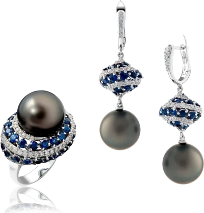 Комплект Utopia SAPPHIRE & DIAMOND PEARL SET utopia (id 40037) Комплект Utopia SAPPHIRE & DIAMOND PEARL SET utopia (id 40037)