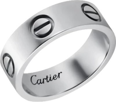 Кольцо Cartier LOVE RING, WHITE GOLD Кольцо Cartier LOVE RING, WHITE GOLD