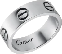 Кольцо Cartier LOVE RING, WHITE GOLD Кольцо Cartier LOVE RING, WHITE GOLD