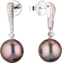 Серьги Schoeffel EARRINGS WITH BLACK PEARLS, WHITE GOLD 1996159 (id 39505) Серьги Schoeffel EARRINGS WITH BLACK PEARLS, WHITE GOLD 1996159 (id 39505)