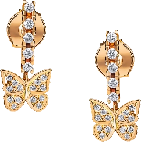 Серьги Carrera y Carrera BAILE DE MARIPOSAS DIAMOND EARRINGS 392904 (id 32418)