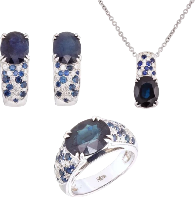 Комплект Mauboussin SAPPHIRE SET 14.68 CT MAUBOUSSIN061224 (id 37930) Комплект Mauboussin SAPPHIRE SET 14.68 CT MAUBOUSSIN061224 (id 37930)