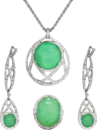 Комплект Stephen Webster Quartz and diamond set Stephen Webster set 050324 (id 35987) Комплект Stephen Webster Quartz and diamond set Stephen Webster set 050324 (id 35987)
