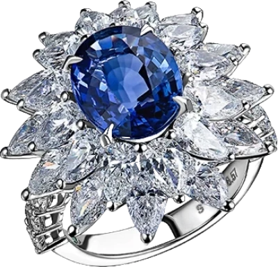 Кольцо Verdi Jewellery КОЛЬЦО С САПФИРОМ 4.02 CT И БРИЛЛИАНТАМИ 4.13 СТ A39L (id 27829) Кольцо Verdi Jewellery КОЛЬЦО С САПФИРОМ 4.02 CT И БРИЛЛИАНТАМИ 4.13 СТ A39L (id 27829)