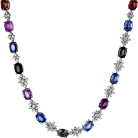 Колье Verdi Jewellery КОЛЬЕ С ЦВЕТНЫМИ САПФИРАМИ 36.54 CT (A77B)/(A66C) (id 22533) Колье Verdi Jewellery КОЛЬЕ С ЦВЕТНЫМИ САПФИРАМИ 36.54 CT (A77B)/(A66C) (id 22533)