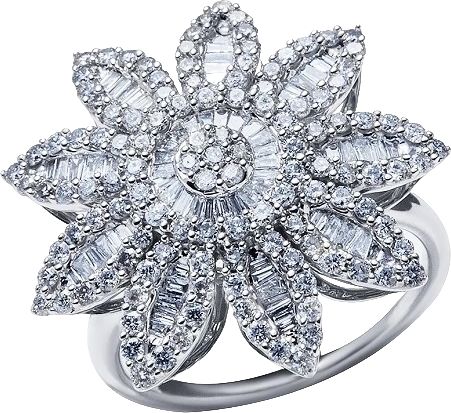 Кольцо RalfDiamonds DIAMOND FLOWER RING RDR FLOWER (id 33055)
