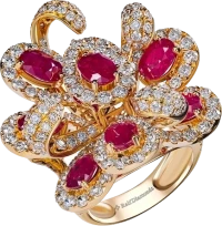 Кольцо RalfDiamonds КОЛЬЦО С РУБИНАМИ И БРИЛЛИАНТАМИ RD5.76CT1311 (id 32515) Кольцо RalfDiamonds КОЛЬЦО С РУБИНАМИ И БРИЛЛИАНТАМИ RD5.76CT1311 (id 32515)
