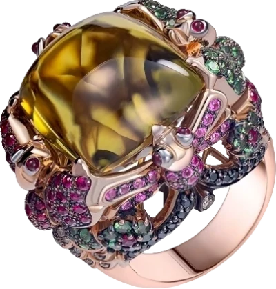 Кольцо RalfDiamonds MULTI COLOR GEMSTONES COCTAIL RING LIMITED EDITIONS (id 33195) Кольцо RalfDiamonds MULTI COLOR GEMSTONES COCTAIL RING LIMITED EDITIONS (id 33195)