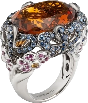 Кольцо RalfDiamonds MULTI COLOR GEMSTONES COCTAIL RING RDmulticolor (id 33634)