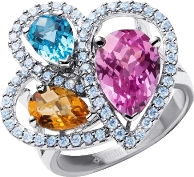 Кольцо RalfDiamonds MULTI GEMSTONES RING, ROSE SAPPHIRE, BLUE TOPAZ, ORANGE CITINE RDR MULTIGEM STONES (id 32739) Кольцо RalfDiamonds MULTI GEMSTONES RING, ROSE SAPPHIRE, BLUE TOPAZ, ORANGE CITINE RDR MULTIGEM STONES (id 32739)