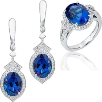 Комплект RalfDiamonds КОМПЛЕКТ С ТАНЗАНИТАМИ И БРИЛЛИАНТАМИ 0.88 карат E-F/VVS (id 34504) Комплект RalfDiamonds КОМПЛЕКТ С ТАНЗАНИТАМИ И БРИЛЛИАНТАМИ 0.88 карат E-F/VVS (id 34504)