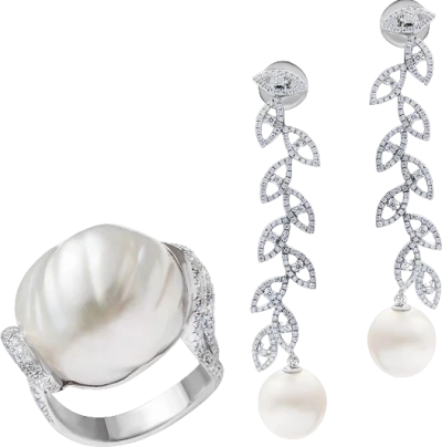 Комплект RalfDiamonds PEARL AND DIAMOND SET RD SET (id 31494) Комплект RalfDiamonds PEARL AND DIAMOND SET RD SET (id 31494)