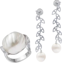 Комплект RalfDiamonds PEARL AND DIAMOND SET RD SET (id 31494) Комплект RalfDiamonds PEARL AND DIAMOND SET RD SET (id 31494)