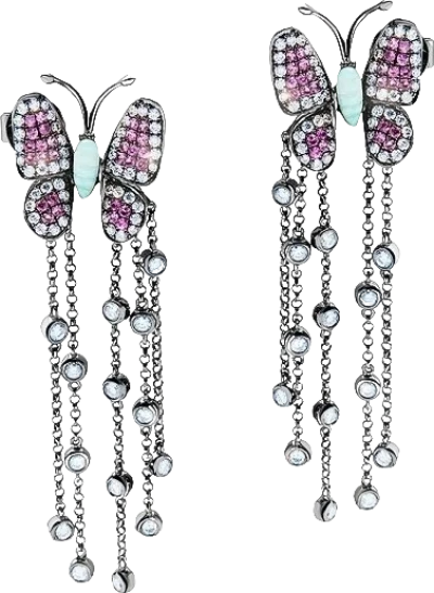 Серьги Roberto Bravo BUTTERFLY SAPPHIRE OPAL AND DIAMOND DROP EARRINGS PIR03088 (id 31370) Серьги Roberto Bravo BUTTERFLY SAPPHIRE OPAL AND DIAMOND DROP EARRINGS PIR03088 (id 31370)