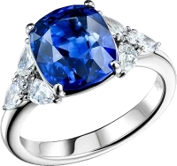 Кольцо No name С САПФИРОМ 5.42 CT VIVID BLUE/H 5.42 CT VIVID BLUE/H (id 30268) Кольцо No name С САПФИРОМ 5.42 CT VIVID BLUE/H 5.42 CT VIVID BLUE/H (id 30268)
