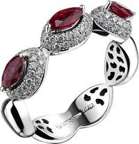 Кольцо Verdi Jewellery КОЛЬЦО С БРИЛЛИАНТАМИ И РУБИНАМИ A7277 (id 24052) Кольцо Verdi Jewellery КОЛЬЦО С БРИЛЛИАНТАМИ И РУБИНАМИ A7277 (id 24052)