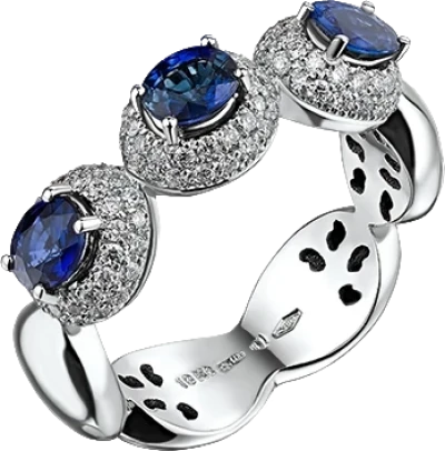 Кольцо Verdi Jewellery КОЛЬЦО С БРИЛЛИАНТАМИ И САПФИРАМИ A7278 (id 24053) Кольцо Verdi Jewellery КОЛЬЦО С БРИЛЛИАНТАМИ И САПФИРАМИ A7278 (id 24053)