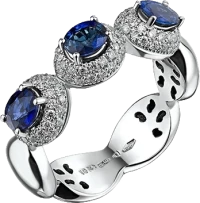 Кольцо Verdi Jewellery КОЛЬЦО С БРИЛЛИАНТАМИ И САПФИРАМИ A7278 (id 24053) Кольцо Verdi Jewellery КОЛЬЦО С БРИЛЛИАНТАМИ И САПФИРАМИ A7278 (id 24053)