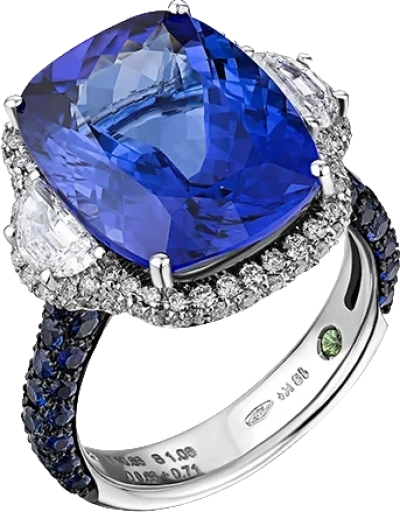 Кольцо Verdi Jewellery КОЛЬЦО С ТАНЗАНИТОМ 10.66 CT A55B (id 24367) Кольцо Verdi Jewellery КОЛЬЦО С ТАНЗАНИТОМ 10.66 CT A55B (id 24367)