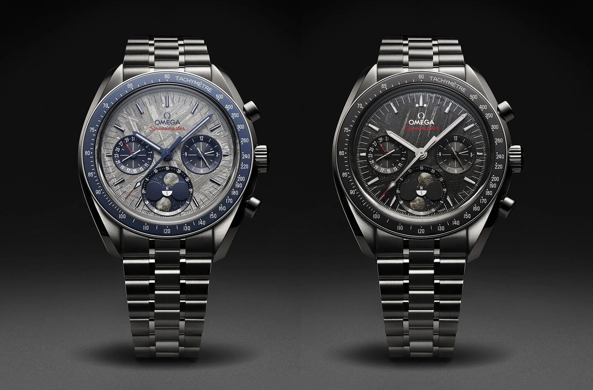 Превью статьи Omega Speedmaster Moonphase Meteorite