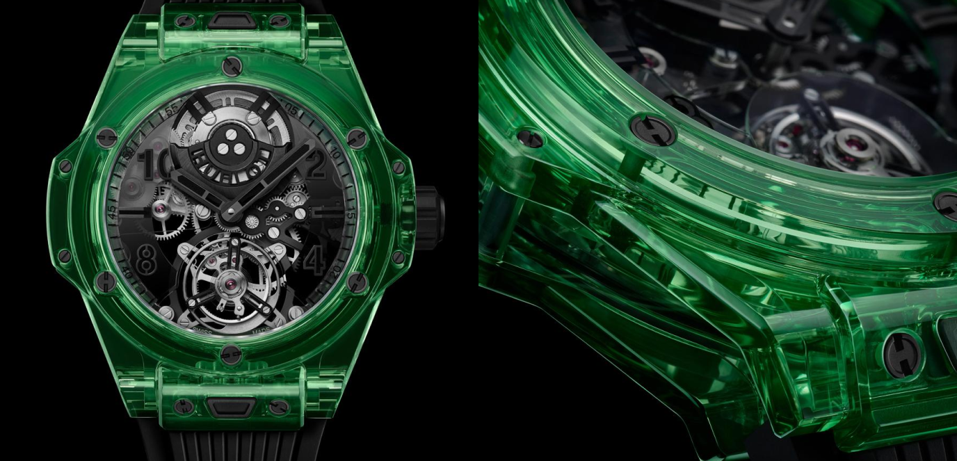 Hublot Big Bang Tourbillon Automatic Green SAXEM