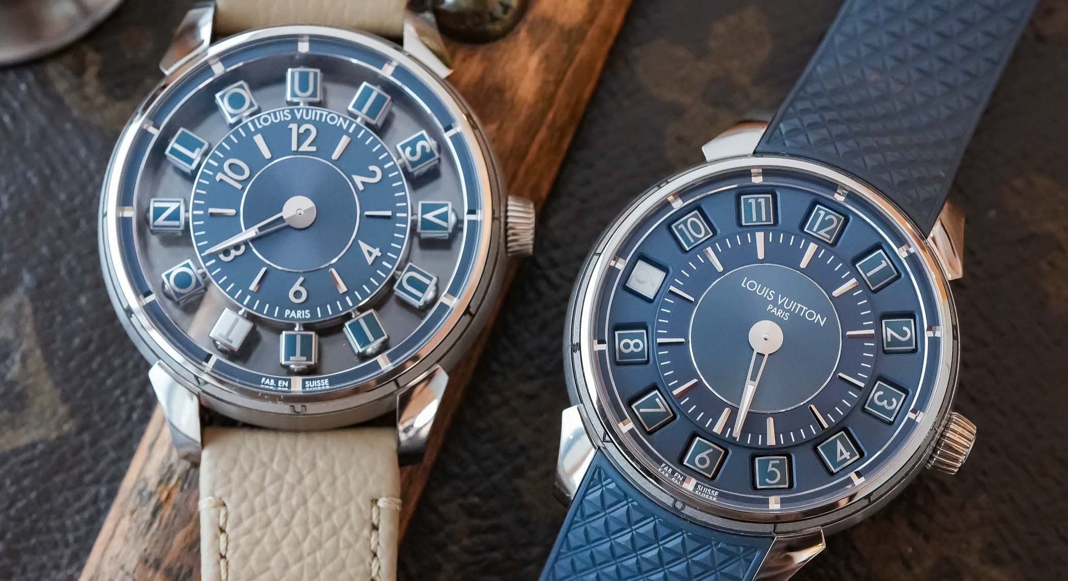Louis Vuitton Tambour Taiko Spin Time
