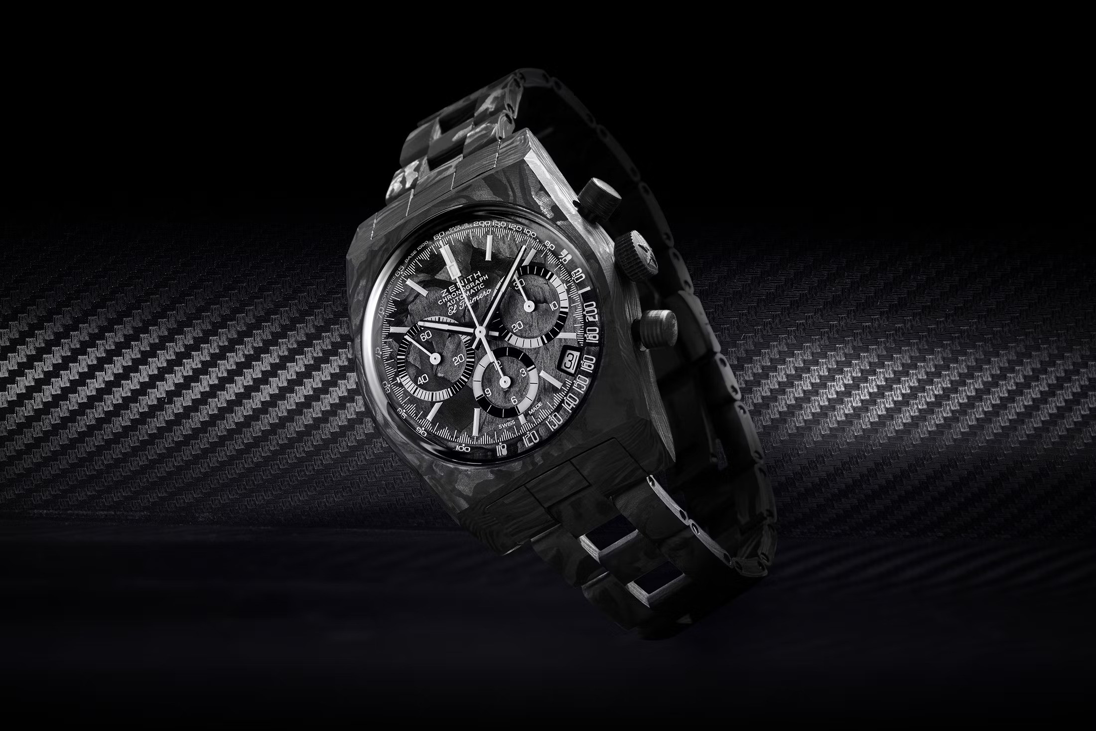 Zenith Chronomaster Revival A3818 Cover Girl Carbon
