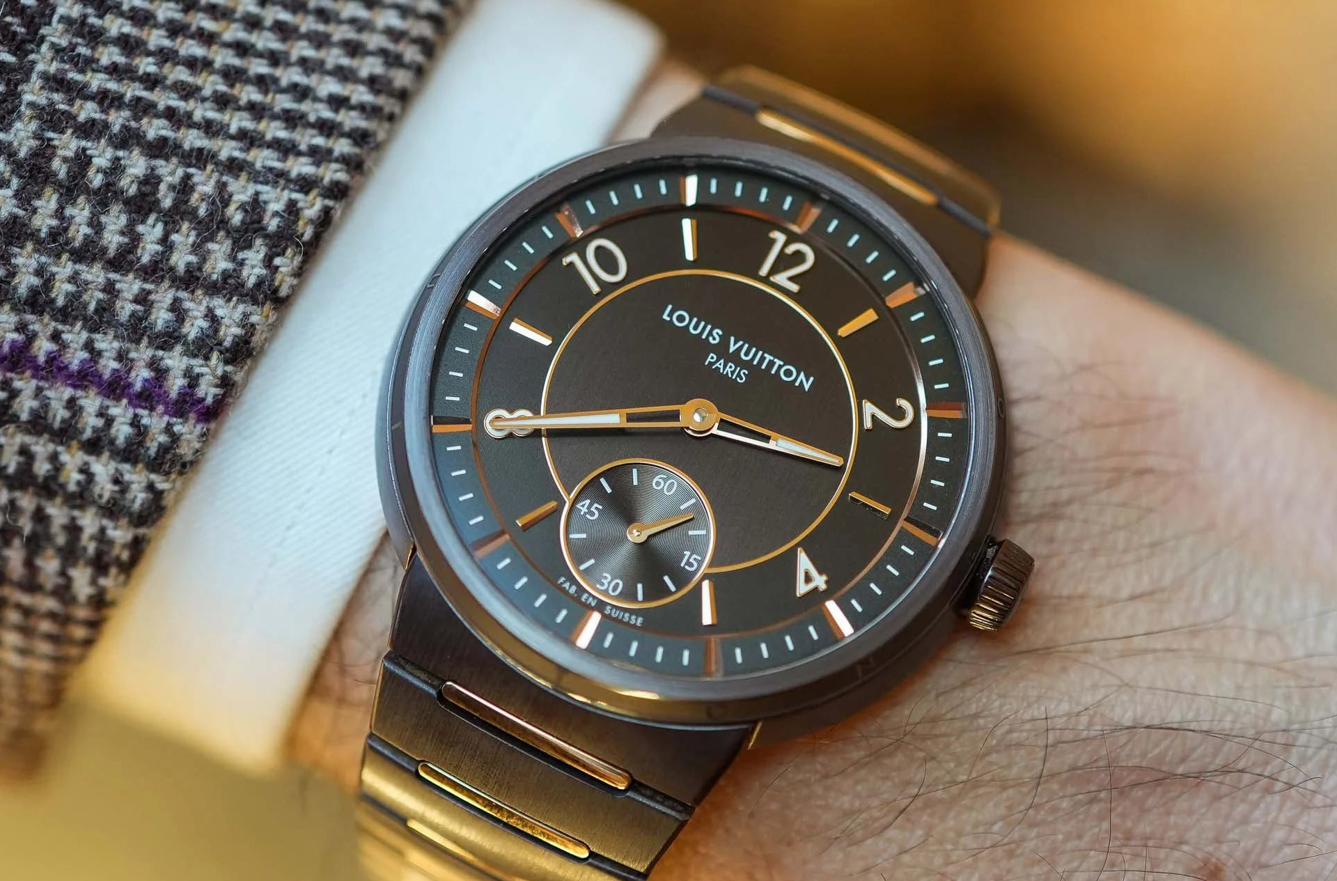 Превью статьи Louis Vuitton Tambour Ceramic