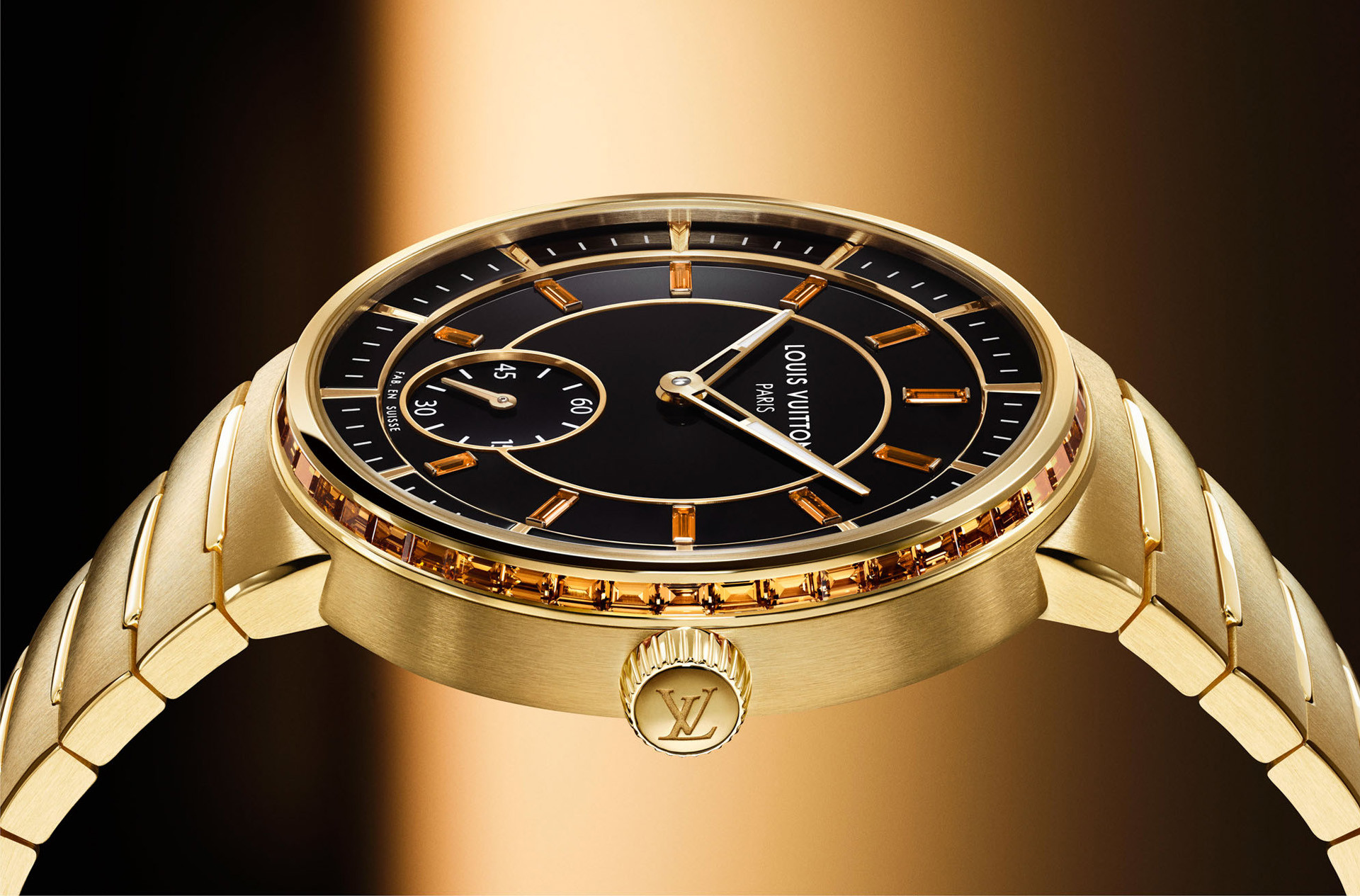 Превью статьи Louis Vuitton Tambour в желтом золоте и платине