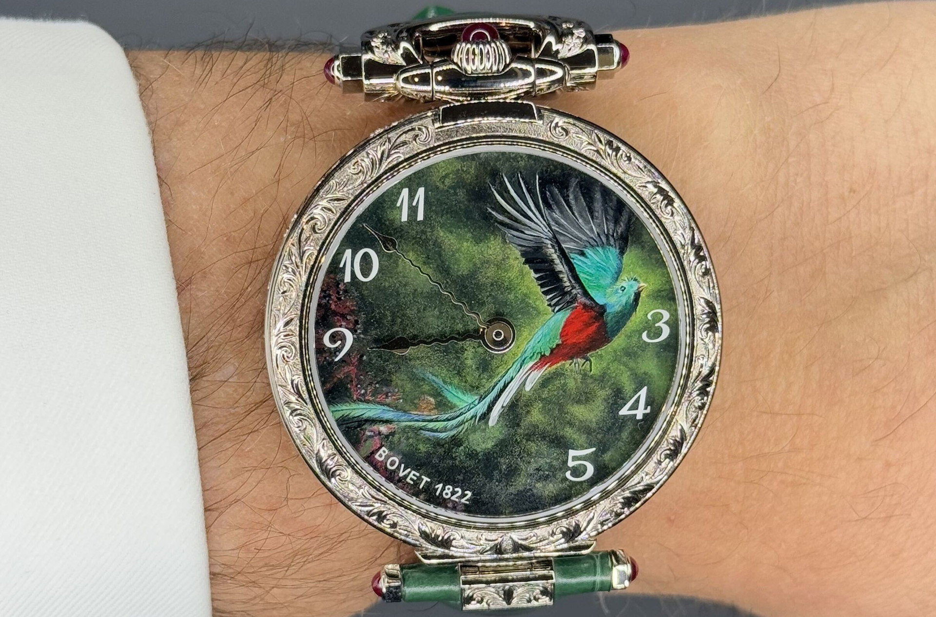 Превью статьи Bovet 1822 Monsieur Bovet “Quetzal”