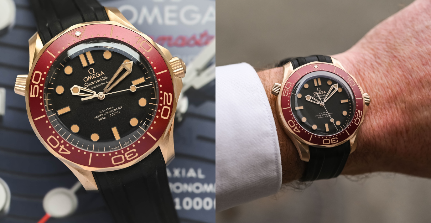 Omega Seamaster Diver 300M Bronze Gold