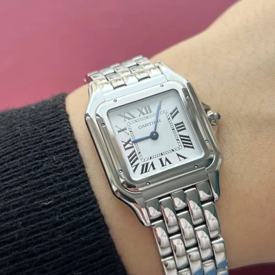 Cartier PANTHÈRE DE CARTIER STEEL MEDIUM Cartier PANTHÈRE DE CARTIER STEEL MEDIUM