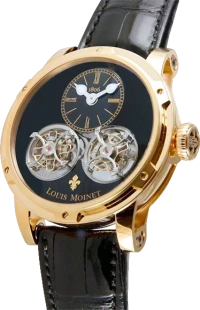 Часы Louis Moinet Inverted Double Tourbillon Black Onyx LM-46.50.50 (id 29827) Часы Louis Moinet Inverted Double Tourbillon Black Onyx LM-46.50.50 (id 29827)