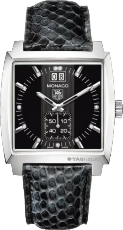 Часы Tag Heuer Monaco Grande Date Diamond Dial 37 mm WAW1310.FC6216 (id 37508)