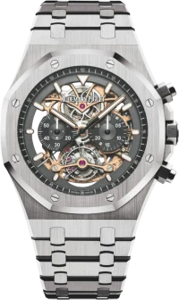 Часы AUDEMARS PIGUET Royal Oak Offshore Tourbillon Chronograph Openworked 26347TI.OO.1205TI.01 Часы AUDEMARS PIGUET Royal Oak Offshore Tourbillon Chronograph Openworked 26347TI.OO.1205TI.01