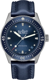 Часы Blancpain Fifty Fathoms Bathyscaphe 5000-0240-O52A Часы Blancpain Fifty Fathoms Bathyscaphe 5000-0240-O52A