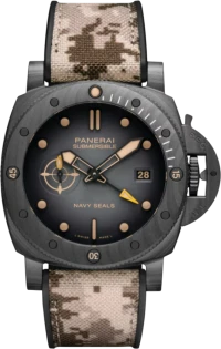 Часы Panerai Submersible QuarantaQuattro GMT Navy SEALs Carbotech PAM01513 Часы Panerai Submersible QuarantaQuattro GMT Navy SEALs Carbotech PAM01513