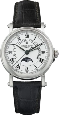 Часы Patek Philippe PERPETUAL CALENDAR SILVER DIAL 18KT WHITE GOLD Часы Patek Philippe PERPETUAL CALENDAR SILVER DIAL 18KT WHITE GOLD