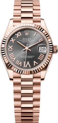Часы Rolex Datejust 31mm Everose Gold 278275-0033 Часы Rolex Datejust 31mm Everose Gold 278275-0033