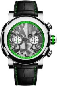 Часы Romain Jerome Sea Titanic Inside Steampunk Chrono Steampunk Chrono Green Limited edition of 99 pieces RJ.T.CH.SP.005.07 Часы Romain Jerome Sea Titanic Inside Steampunk Chrono Steampunk Chrono Green Limited edition of 99 pieces RJ.T.CH.SP.005.07