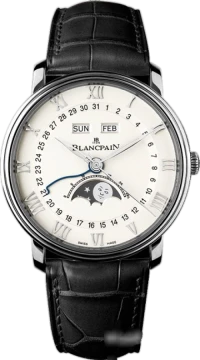 Часы Blancpain Villeret Moon Phase Complete Calendar 40mm 6654-1127-55B Часы Blancpain Villeret Moon Phase Complete Calendar 40mm 6654-1127-55B