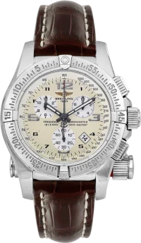 Часы Breitling Emergency Mission 45 mm Chronograph Chronometer Beige Dial A7332111 Часы Breitling Emergency Mission 45 mm Chronograph Chronometer Beige Dial A7332111