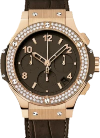 Часы Hublot Big Bang 41mm Brown Diamonds 342.PC.5490.LR.1104 Часы Hublot Big Bang 41mm Brown Diamonds 342.PC.5490.LR.1104